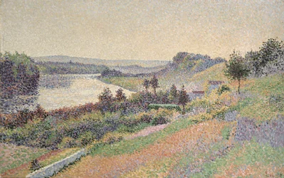 Die Seine bei Herblay, 1890