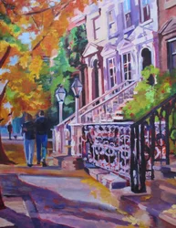 Herbstlicher Stadtspaziergang