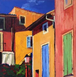 Lebendige mediterrane Architektur