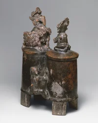 Doppelkammergefäß, Guatemala oder Mexiko