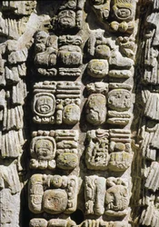 Stele A, Plaza de Ceremonias, 731 n. Chr.