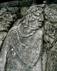 Stele im Haus A, Patio 2 im Palast