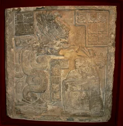 Yaxchilan Sturz 15 Maya-Kunst