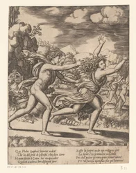 Apollo verfolgt Daphne