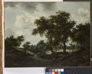 Die Wassermühle (Die Trevor-Landschaft)