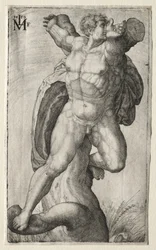 Der gekreuzigte Mann, 1550