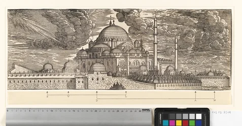 Die Suleimanyie-Moschee, vom Nordosten gesehen
