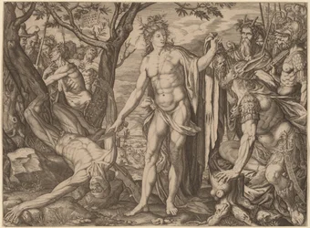 Apollo und Marsyas