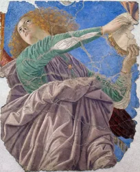 Musizierender Engel von Melozzo da Forli, ca. 1480 (Fresko)