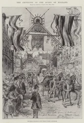 Die Krönung der Königin von Holland