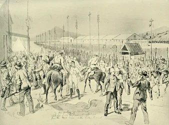 Die Besetzung von Pretoria: Freilassung britischer Offiziere, 1901