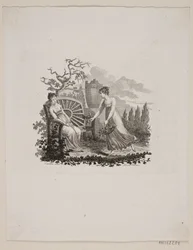 Szene mit zwei Frauen