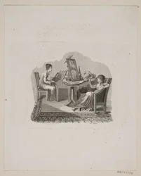 Szene mit zwei Frauen