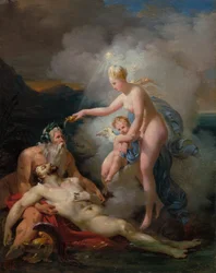 Venus heilt Aeneas