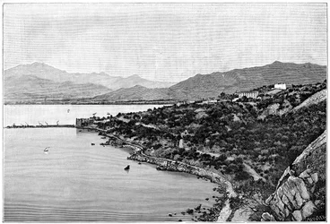 Blick auf die Stora-Bucht, ca. 1890
