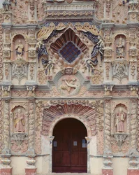 Fassade der Franziskanermission Kirche des Heiligen Franziskus, 1754-62