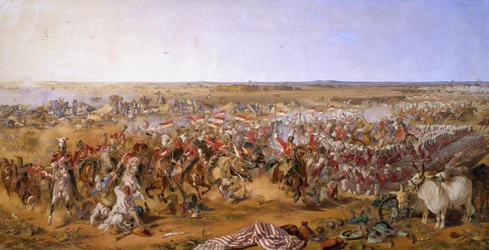 16. Lanzenreiter, Schlacht von Aliwal, 28. Januar 1846