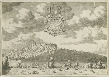 Dudley Castle: Kupferstich, nd [1653-1686] (Druck)