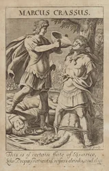 Marcus Licinius Crassus, römischer General und Politiker