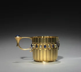 Miniaturbecher, Firma Peter Carl Fabergé, vor 1896