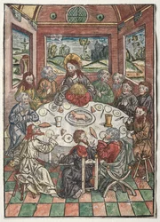 Der Schatzbehalter: Das letzte Abendmahl, 1491
