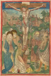Die Kreuzigung mit der heiligen Maria Magdalena