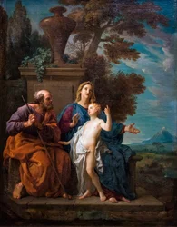 Die Heilige Familie, um 1740