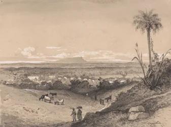 Dorf Arima und Mount Tamana