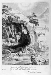 Aristeus zwingt Proteus, seine Orakel zu offenbaren, 1655