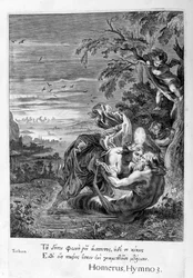 Tithonus, Geliebter der Eos, in eine Heuschrecke verwandelt, 1655
