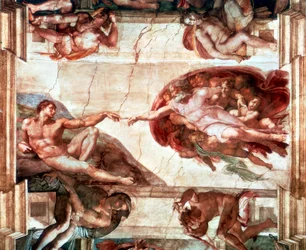 „Die Erschaffung Adams“, 1508-1512