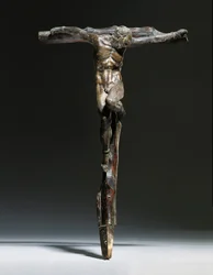 Kreuzigungsgruppe von Christus, dem guten Dieb und dem bösen Dieb