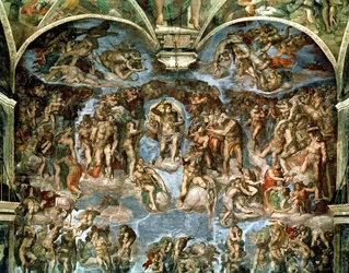 Das Jüngste Gericht, aus der Sixtinischen Kapelle
