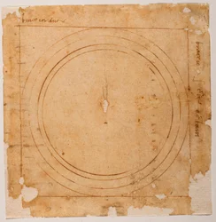 Skizzen für die Kuppel von Santa Maria del Fiore