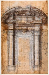 Studie für Porta Pia