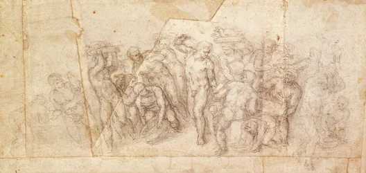 Studie von Figuren für eine Erzählszene