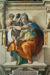 Die Sixtinische Kapelle; Deckenfresken nach der Restaurierung