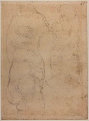 Zwei Studien einer antiken Venus