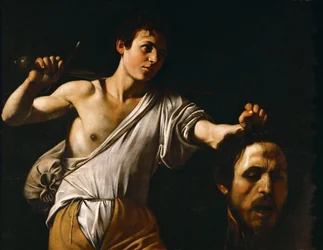 Barock: David mit dem Haupt Goliaths, ca. 1600. Kunsthistorisches Museum, Wien