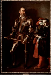 Porträt von Alof de Wignacourt, Großmeister des Malteserordens und sein Page