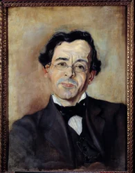 Porträt von Paul Léautaud (1872-1956), Schriftsteller und Kolumnist