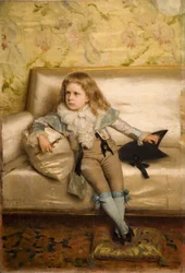 Porträt des Sohnes Edoardo