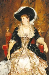 Porträt von Margherita von Savoyen