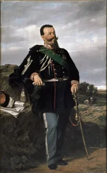 Porträt von Viktor Emanuel II., erster König von Italien