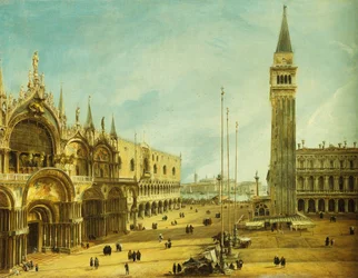 Die Piazza San Marco, Venedig