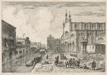 Ansichten von Venedig: Campo S. S. Giovanni e Paolo