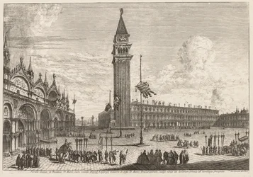 Ansichten von Venedig: Piazza und Piazzetta