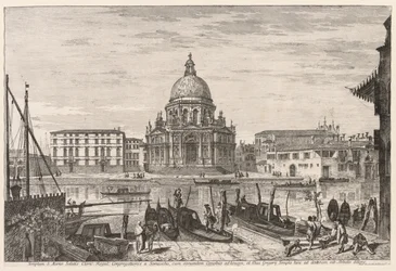 Ansichten von Venedig: S. M. Della Salute, 1741