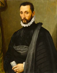 Porträt eines Gentlemans, 1575