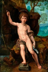 Darstellung des heiligen Johannes des Täufers